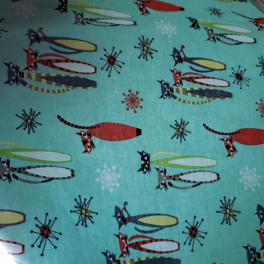 Rare Heart of Haute Mandi Bee Atomic Cat Dress in XL